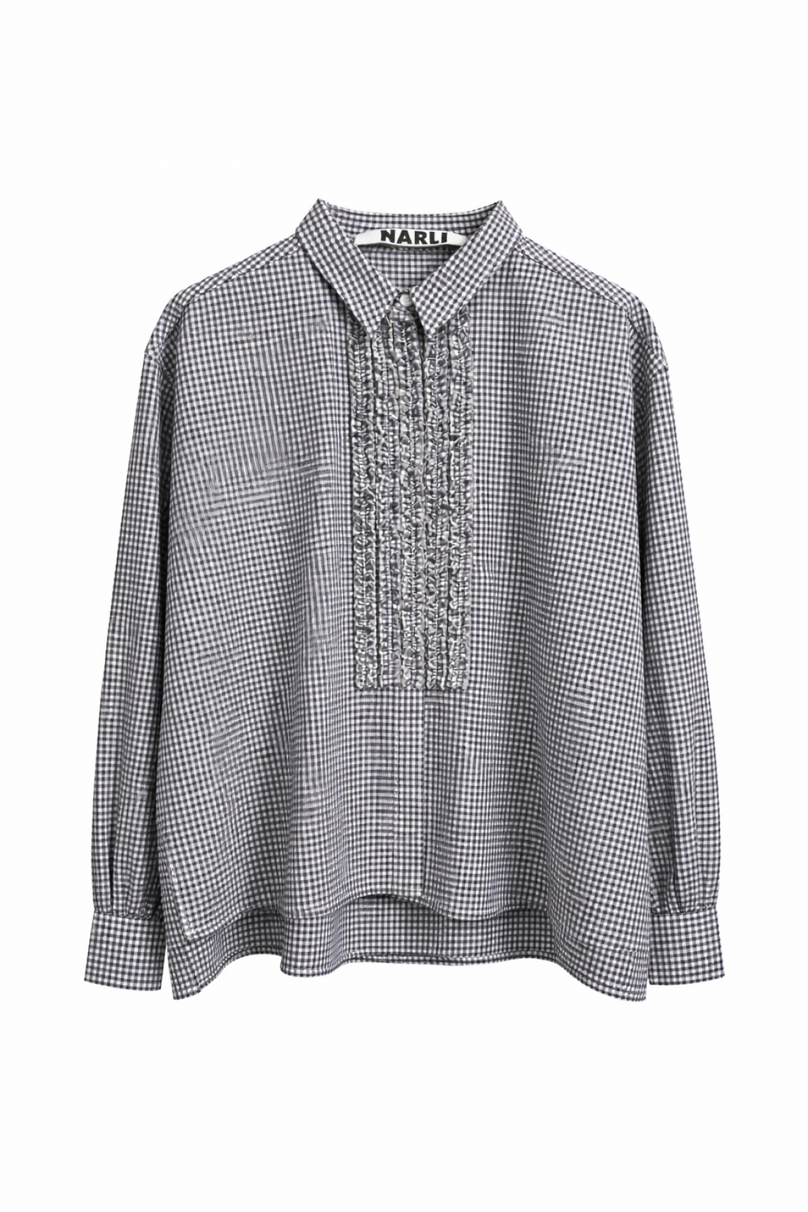 Rüschenbluse night check