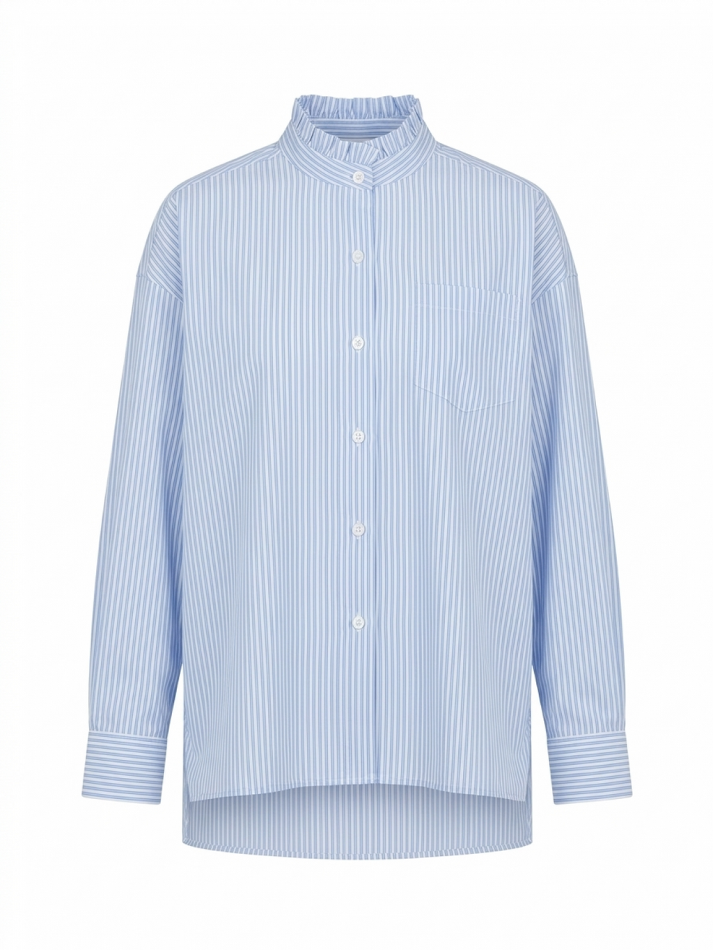 Bluse blue stripe
