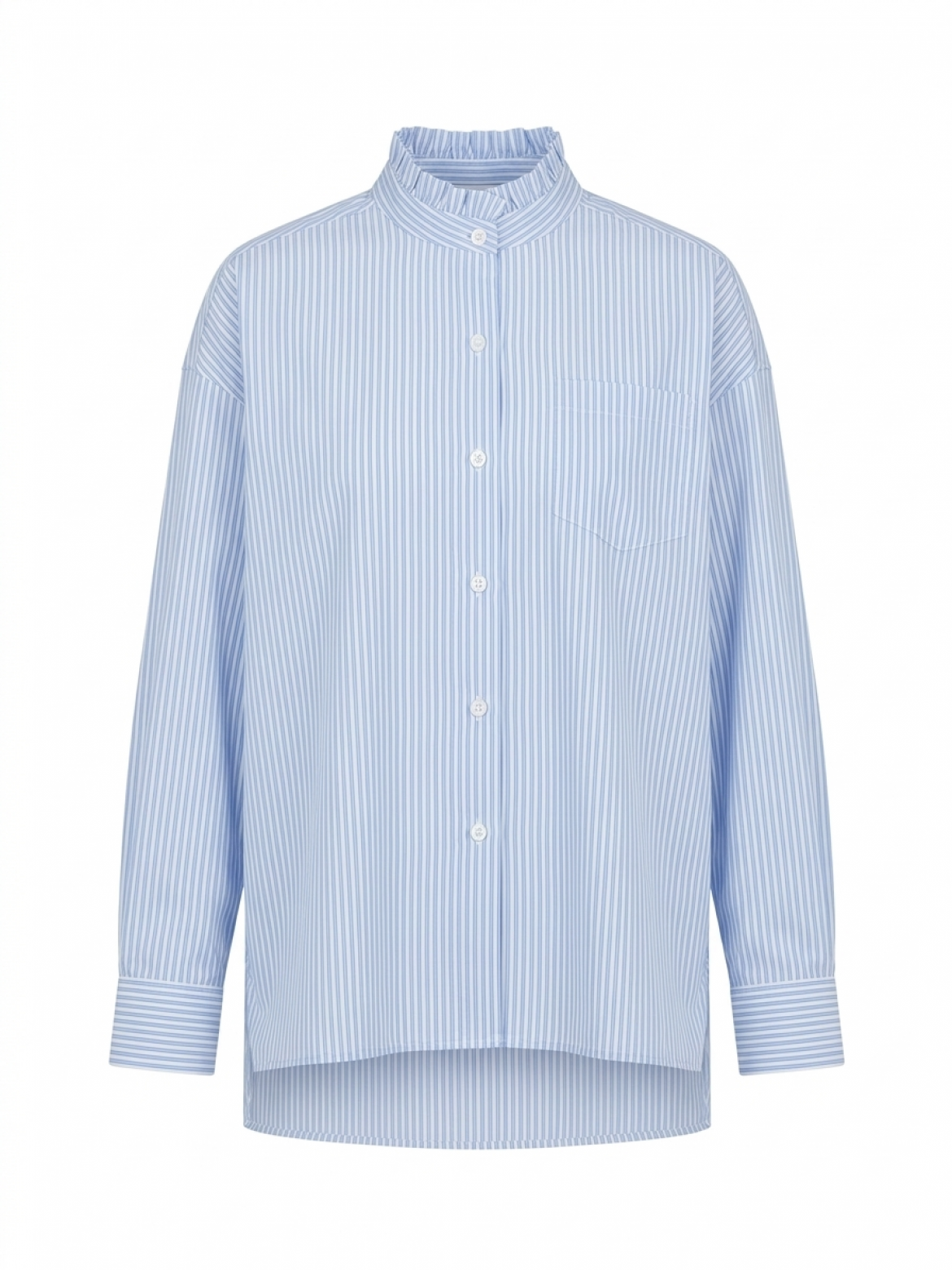 Bluse blue stripe